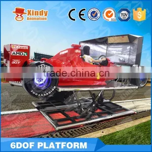Best Seller Game Machine 3 Screens F1 Car Simulator Price 4d Driving F1 Car Driving Simulator thumbnail-2