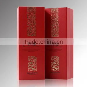 Recycled Decorate Branded Design Cardboard Paper Wine Boxes Wholesale thumbnail-6