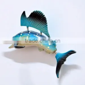 4 Inch Handmade Plastic Tropical Fish Fridge Magnet thumbnail-5
