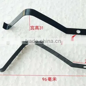 Stainless Steel Spring Sheet, Line Pressing Tablets, Card Buckle Mold Shell, Single and Double Hole Spring Leaf, Manganese Steel thumbnail-1