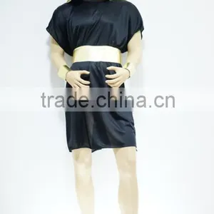 Adult Black Pharaoh Costume Deluxe Egyptian Cosplay Costume A0042 thumbnail-2