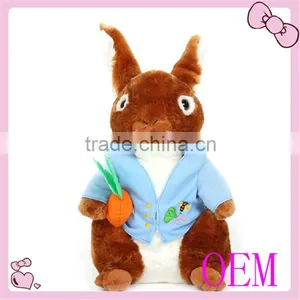 Fashion Top Quality New Design Stuffed Rabbit Toy With Carrot thumbnail-1