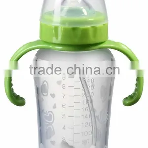 300ML Wide Neck Silicone Baby Feeding Bottle Manufacturer thumbnail-3