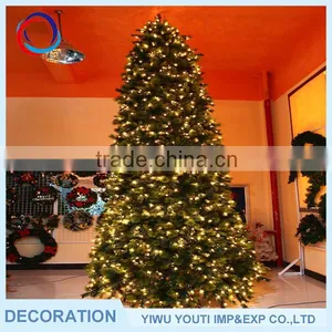 Wholesale New Stylish Green Leaf Artificial Christmas Tree thumbnail-1