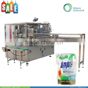 CE Approval Rotary Type Automatic Premade Popular Pouch Spout Filling Machine thumbnail-6