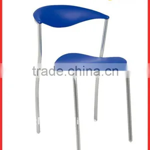 Factory Wholesale Stackable Plastic Commercial Fast Food Restaurant Chair(1059A) thumbnail-1