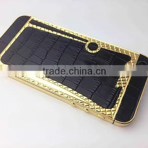 Luxury Christmas Gift and Popular Design for Iphone 5 5s 24kt Gold Cover thumbnail-3