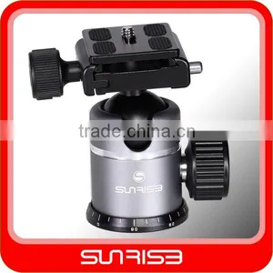 Sunrise Universal Mini Camera Ballhead Tripod Head Video Head Professional Tripod Ball Head thumbnail-1