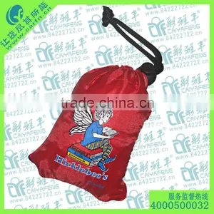 2016 Fashion Nylon Drawstring Bag With Silk Screen Logo thumbnail-1