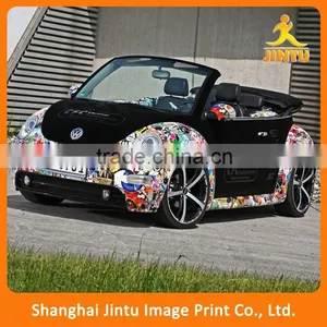 2016 For Custom Pvc Windshield Side Decor Design Window Decal Print Sample Vinyl Paper Car Modification Full Body thumbnail-4