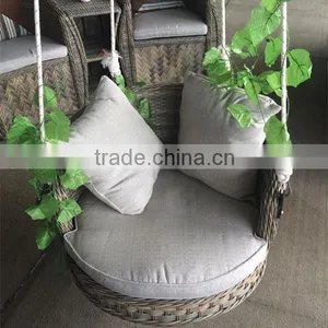 2016 NRW ALUMINIUM OUTDOOR GARDEN RATTAN HANGING CHAIR Quality Choice thumbnail-1