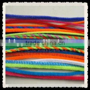 Factory Supply Chnille Stems Twisted Pipe Cleaners for Kids or Decoration thumbnail-1