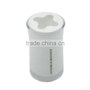White Toothpaste and Toothbrush Holder thumbnail-2