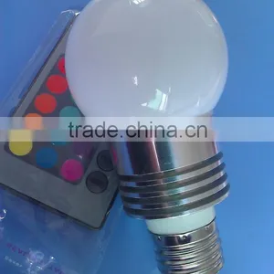 Color Changing 5w Rgb Bulb, E27 Led Rgb Bulb Lamp thumbnail-1