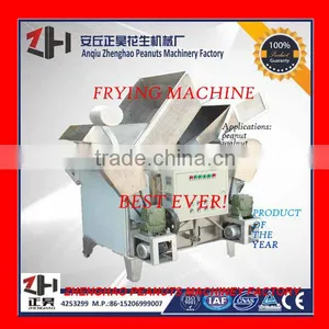 High Quality 200-300kg/h Batch Nut Frying Machine thumbnail-1