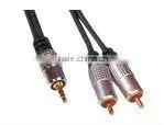 3.5mm Stereo Plug to 2RCA thumbnail-1