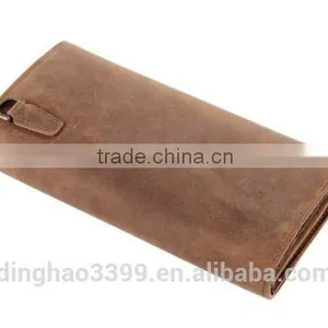 Hot Sale Fashion Wallet Vintage Real Leather Wallet Men's Phone Case Wallet thumbnail-2