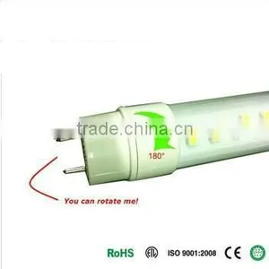 Huajing CE Clear Cover 1600lm SMD Rotatable End Cap LED Tube thumbnail-1