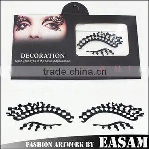 Kindly Open Your Eye,eye Decoration Sticker With Glue in it thumbnail-1