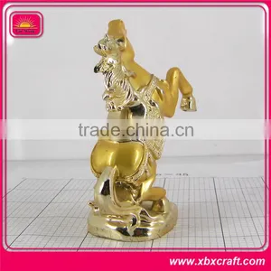 3D Resin Custom Horse Figurine With Custom Plated thumbnail-6