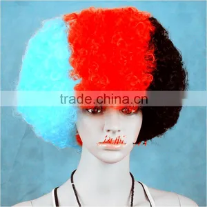 Best Selling Products Football Fans Wig Synthetic Hair Wig thumbnail-1
