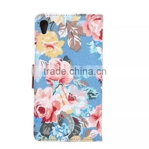 For Sony Xperia Z4 Wallet Leather Case thumbnail-3