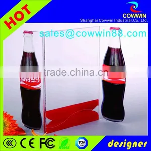 Acrylic Unique Business Card Advertising Displays With Sign Holder, Acrylic Greeting Card Display thumbnail-5