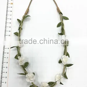 Pretty Fabric Flower Bando Headwrap for Ladies thumbnail-6