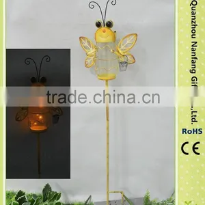 Garden Solar Bee Style Stick Light thumbnail-1