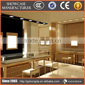 High End Luxury Wood Glass Mirror Jewellery Cabinet thumbnail-1