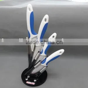 3"+4"+5"+6" Fruit Knife, Paring Knife, Utility Knife, Chef Knife, Assorted Knives Set in a Plastic Foldable Holder thumbnail-1