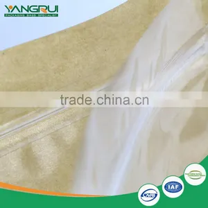 Three Side Sealing Kraft Paper Zipper Bags thumbnail-5