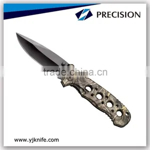 Plain Sharp Blade Aluminum Folding Pocket Knife thumbnail-1