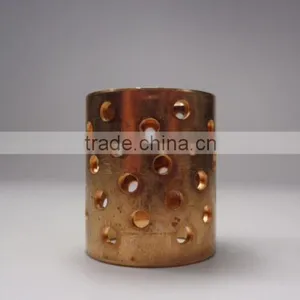 High Performence Bronze With Through Hole Selflubricating Bushing Bearing thumbnail-1