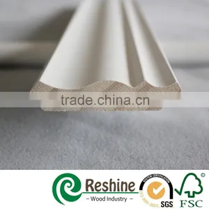 Decorative Wood Pine Timber Primed Moulding thumbnail-2