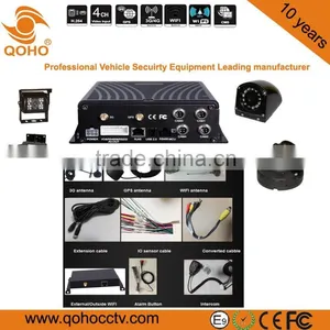 Vehicle HDD Mobile DVR With 4D1 2CIF 4HD1 G-sensor GPS 3G 4G thumbnail-3