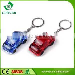 12000-15000mcd 2 Led Plastic Mini Led Flashlight Keychain thumbnail-1