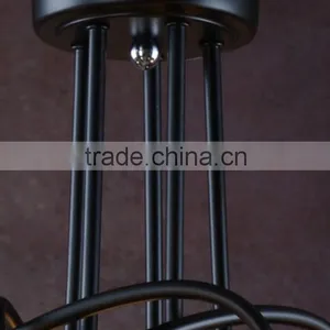 CE RoSH Indoor Iron Black or White or Red Chandelier Ceiling Lamp GX-5109-3 thumbnail-4