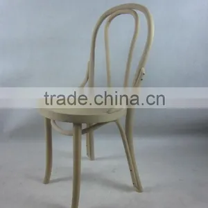 Real Wood Chair Double Round-backed Armchair Solid Wood Bending Chair Import ju Wood Chair thumbnail-1