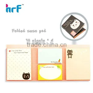 Folded Cute Sticky Note Pads Sets thumbnail-1
