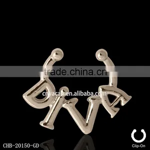 Fashion Clip On Fake Nose Septum Piercing thumbnail-1