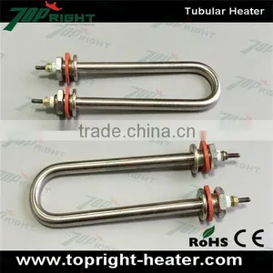 Stainless Customized 240v 3kw With Thread Screw Mounted Immersion Tubular Heater thumbnail-3