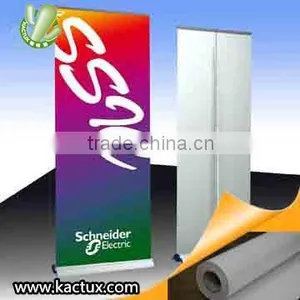 Good Quality Digital Printing Rigid Pvc Film for Roll up Stand Use, Rigid Pvc Film Roll thumbnail-1