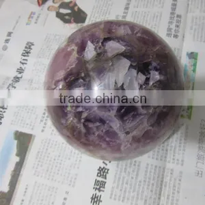 Promoted Customed Hone Decor Natural Fluorite Crystal Ball thumbnail-4