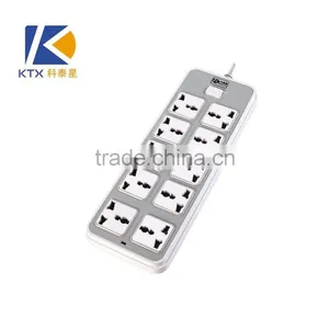 10 Way Secure Electrical Universal Power Extension Socket thumbnail-1