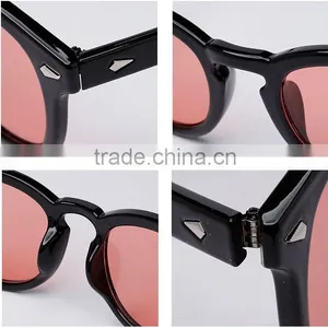 Hot Selling Colorful Lens Full Frame Polarized Wooden Sunglasses for Women thumbnail-4