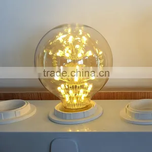 LED Fireworks Filament Light Edison Vintage Light Bulb G80 Decorative Lamp 110V 220V thumbnail-5