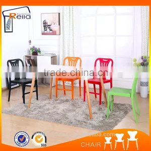 The Beauty Colorful Plastic Dinning Chair thumbnail-1