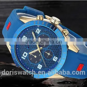 Quartz Watch New Men Clock Fashion Military Sport Casual GT Watches Quality Relogio Silicone Quart-watch thumbnail-3