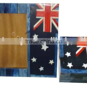 Colorful Wooden Photo Frame | Antique Style Picture Photo Frames With Box thumbnail-1